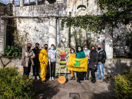 "UN'ARNIA PER IL GIARDINO DELLA MINERVA, INIZIATIVA DEL CIRCOLO LEGAMBIENTE SALERNO "ORIZZONTI"