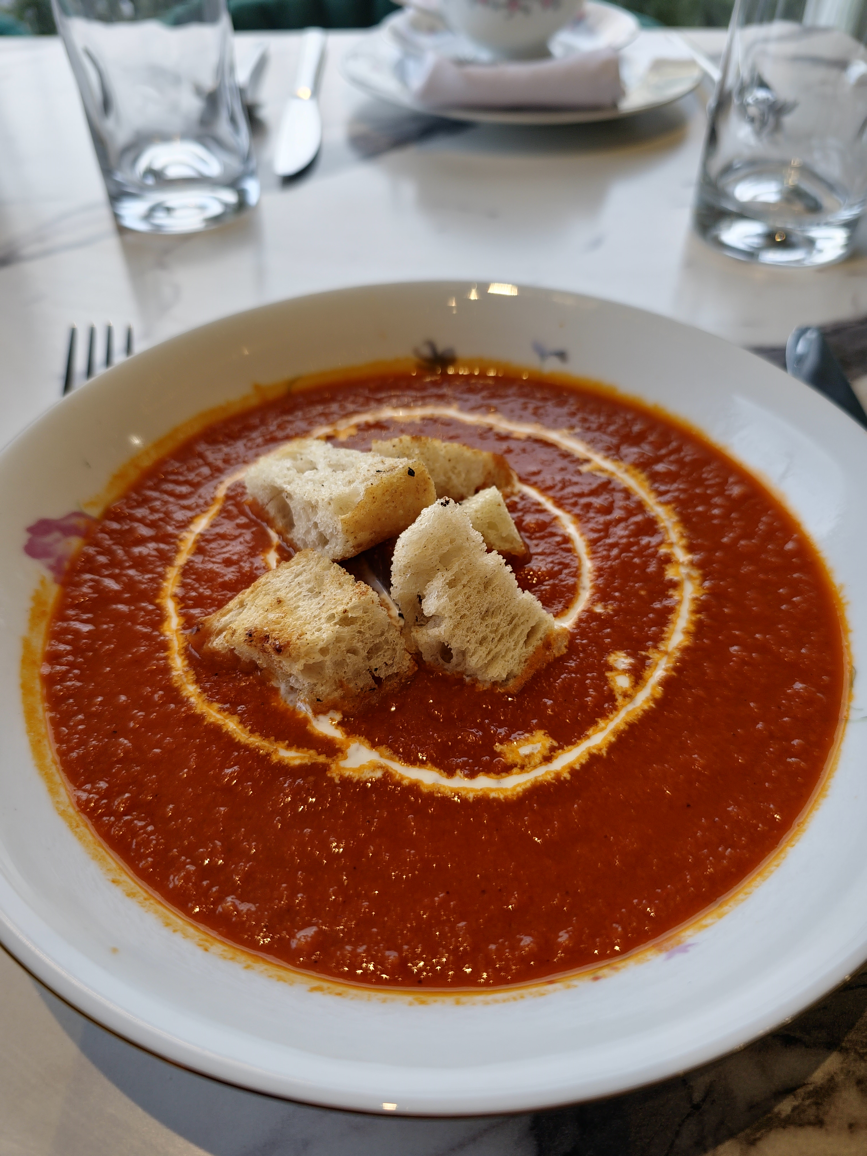 Arranged Food and Objects