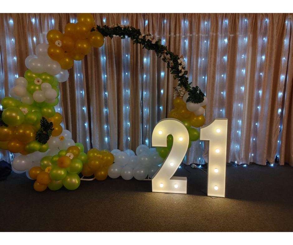 Thumbnail: Balloon Arch Round - Diameter 2.2m 1.9m (Excluding Balloons)