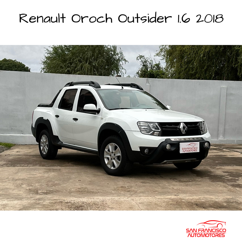 Miniatura: Renault Duster Oroch Outsider 1.6 2018