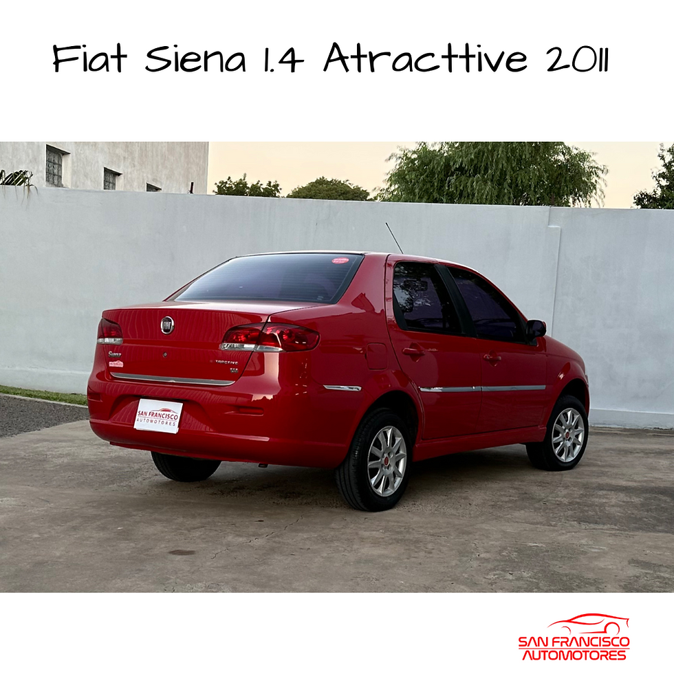 Miniatura: Fiat Siena Attractive 1.4 - 2011