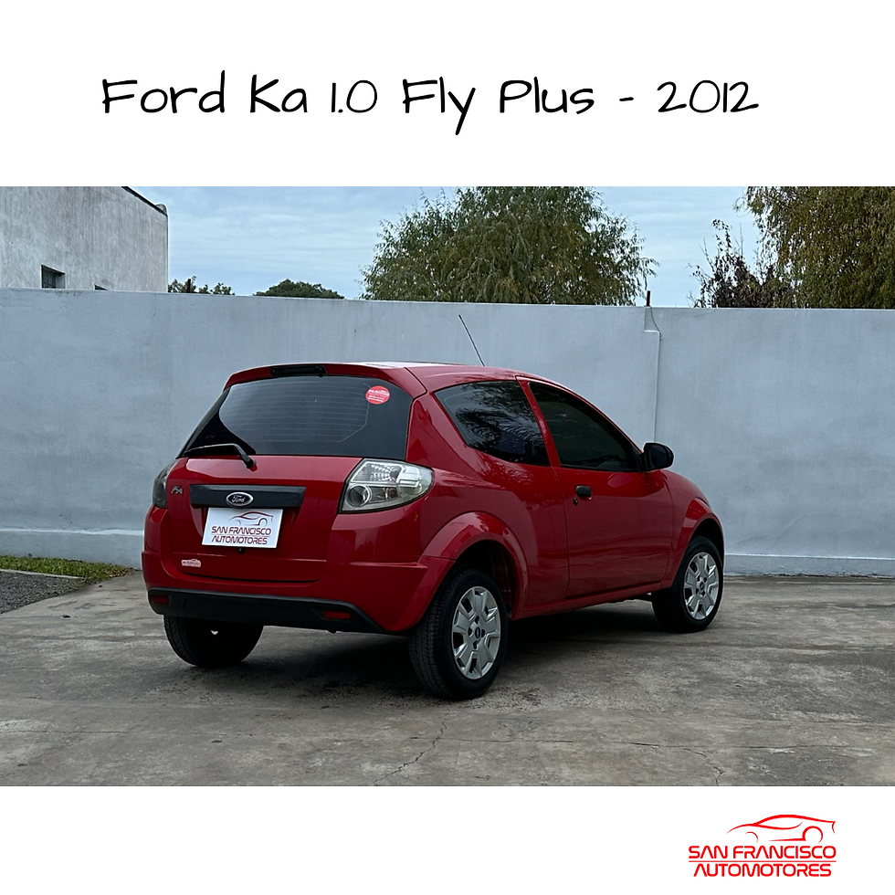 Miniatura: Ford Ka 1.0 Fly Plus 2012