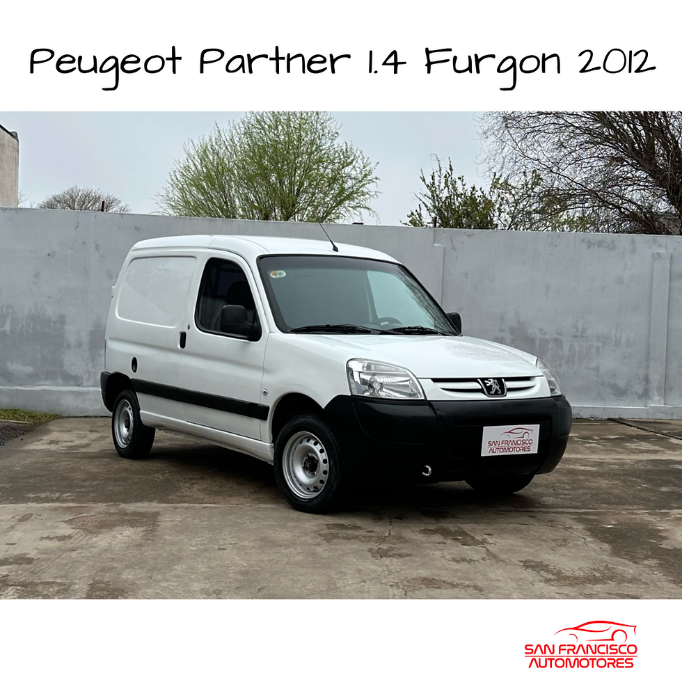 Miniatura: Peugeot Partner 1.4 Furgon - 2012