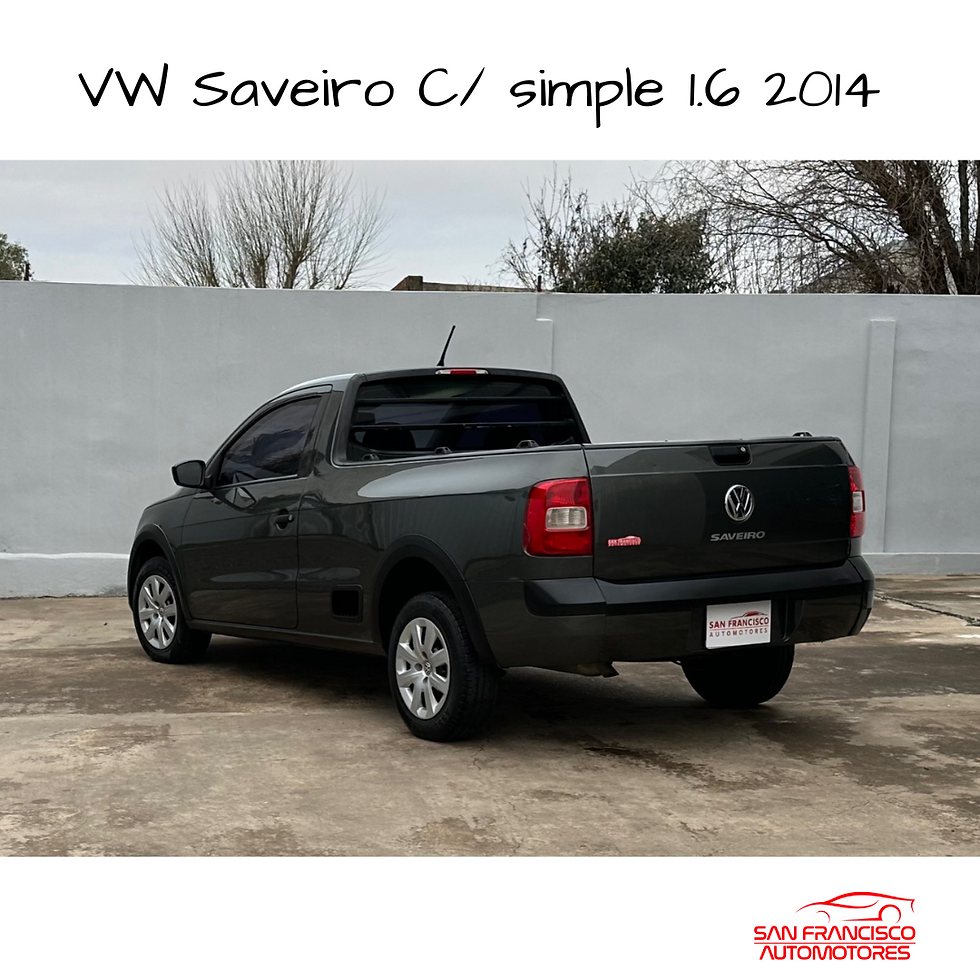 Miniatura: Volkswagen Saveiro 1.6 C/simple - 2014