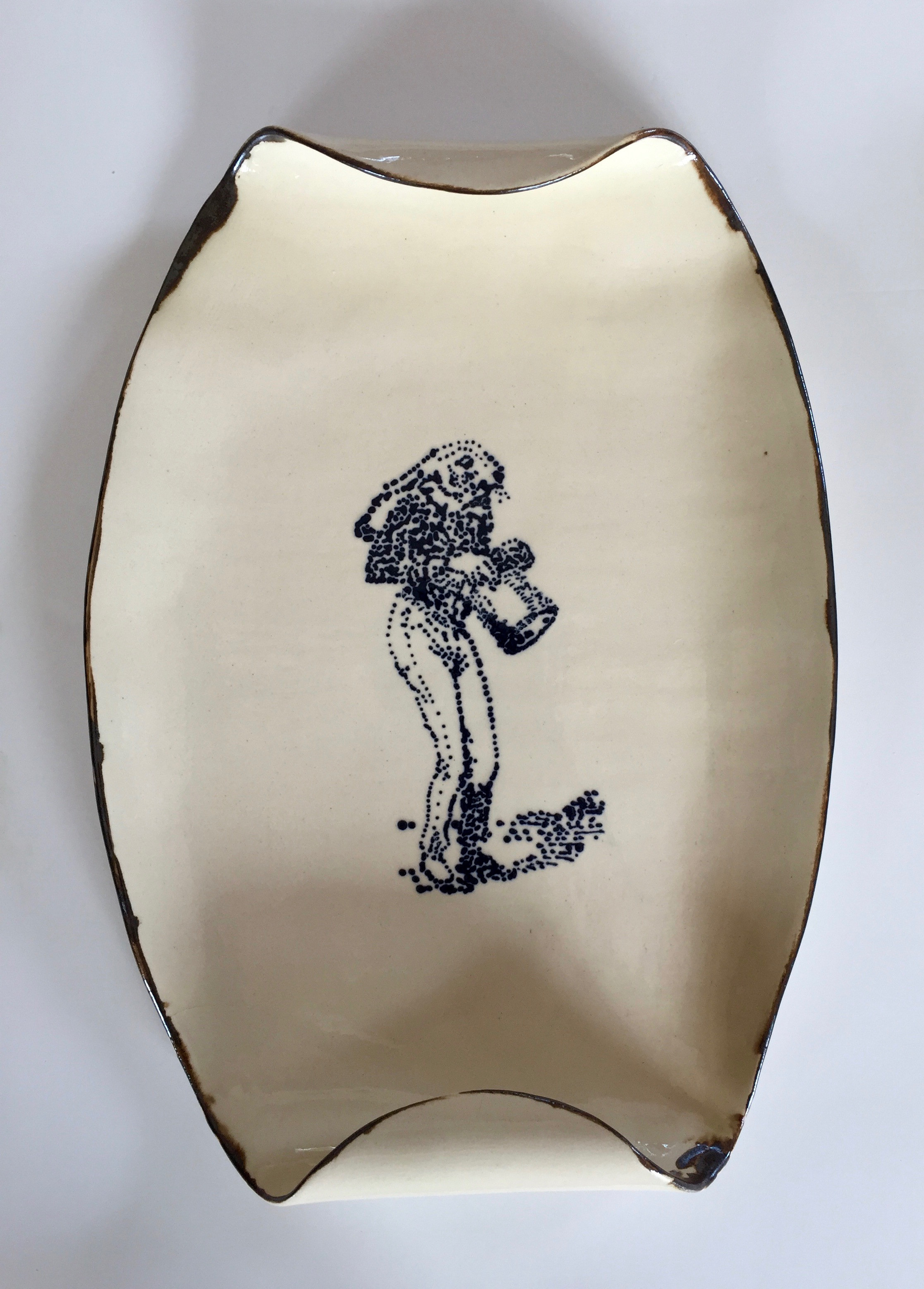 I am Porcelain who wants to be Enamel - plate
