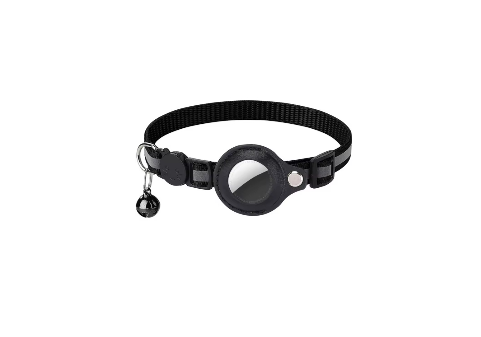Apple AirTag Holder Cat Collar Black