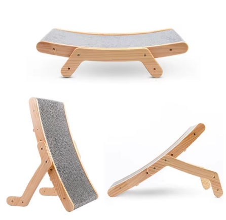 Thumbnail: Cat Scratching Board with Wooden Frame