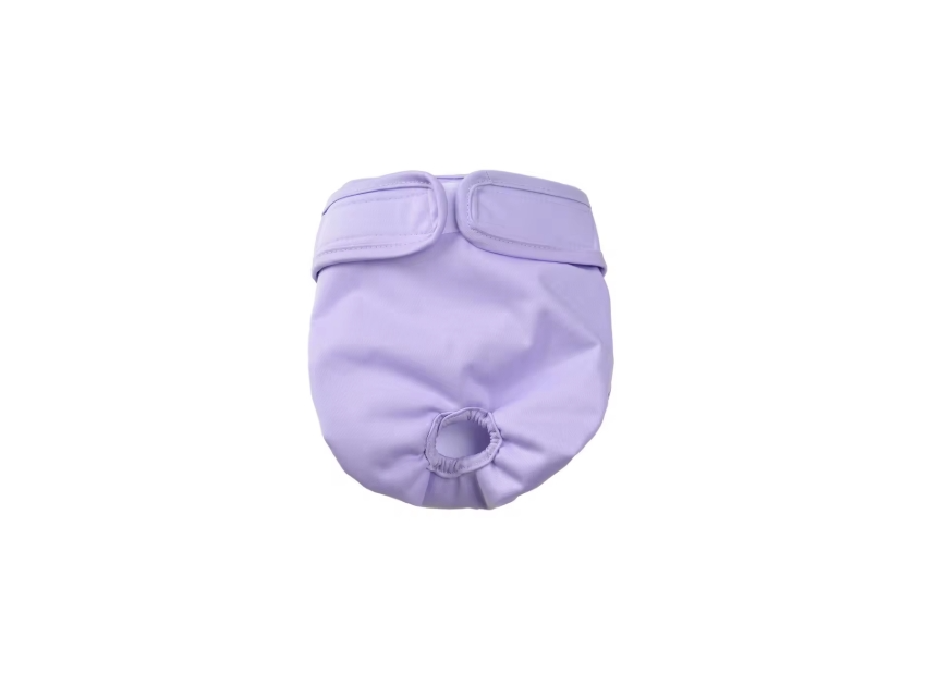 Reusable Diaper for Female Dogs Purple