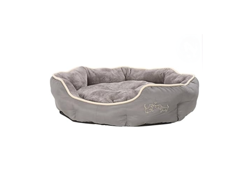 Lieblinge Pet Bed “Sammy” – Oval Large Grey