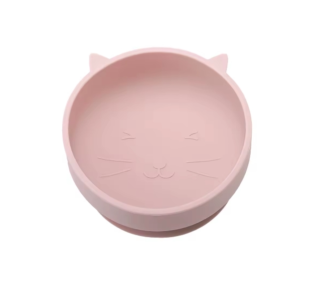 Silicone Cat Bowl - Pink