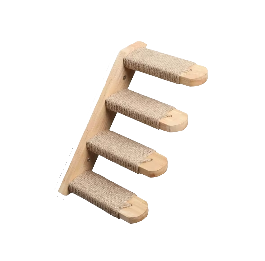 Wall-Mounted Cat Climbing Ladder