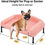 Thumbnail: Elevated Pet Sofa Orthopedic Pink