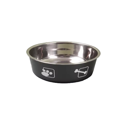 Stainless Steel Bowl 18 cm - Black