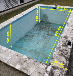 Stav před izolací nové fólie Elbe Blue L