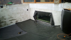 Fóliování velkého okna