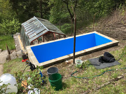 Bazénová fólie Elbe Blue Line