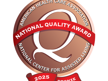 4 Areté Living Communities Earn 2025 AHCA/NCAL Bronze National Quality Award
