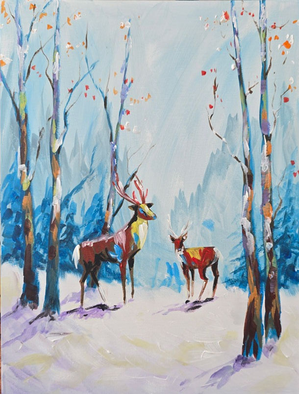 KENDAL Paint Night - Forest Sentinels