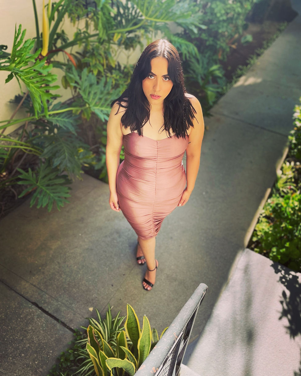 Miniatura: Don't wait up on me midi dress