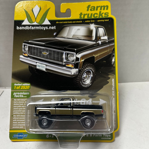 1/64 Auto world 1973 Chevy Cheyenne K-10 | JT Farm Toys