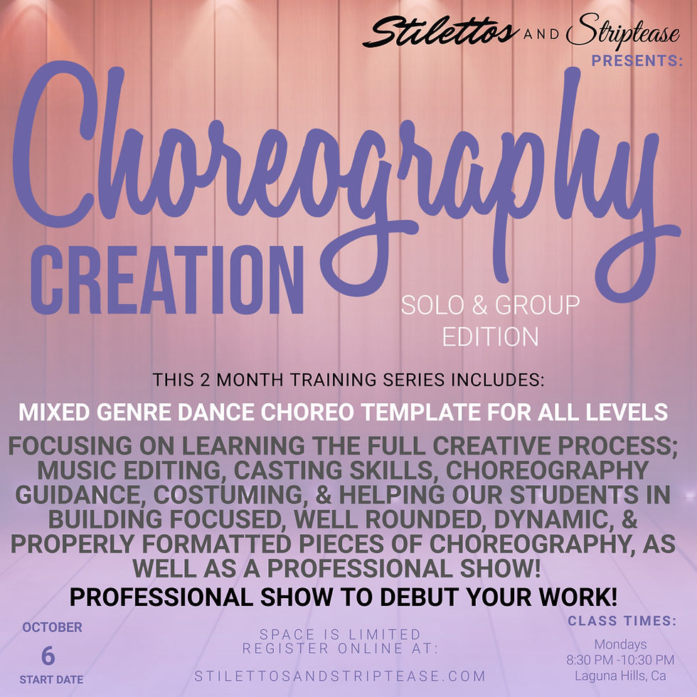 CHOREOGRAPHY CREATION WORKSHOP