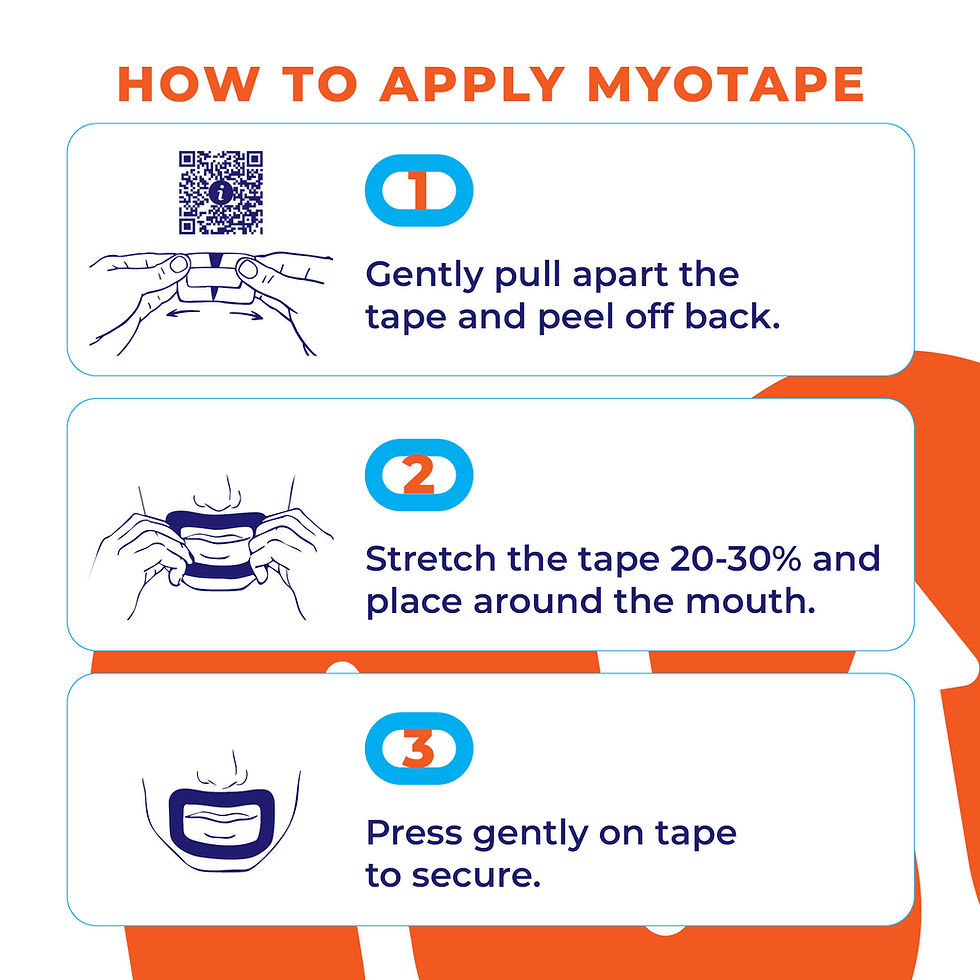 Thumbnail: MYOTAPE mouth tapes for Children animals