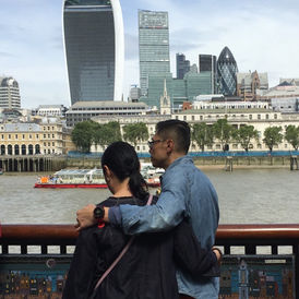 My Partner for Life.  Loving relationship.  Moment in love.