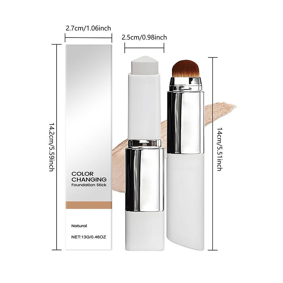 Thumbnail: 2-in-1 Color-Changing Foundation Stick Liquid Lightweight Moisturizing Brighteni