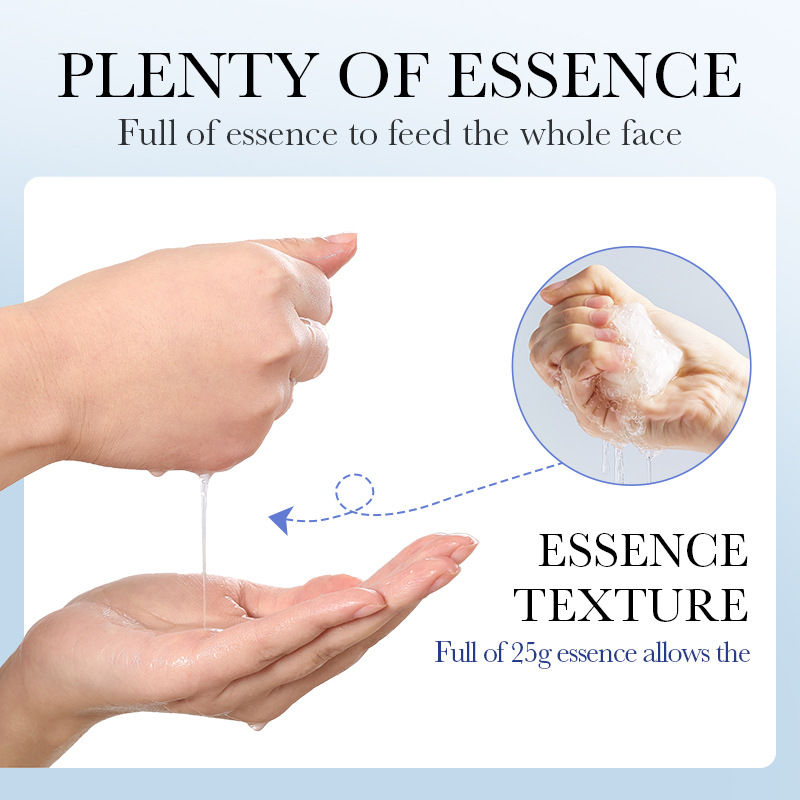 Thumbnail: 10pcs SAODER Hyaluronic Acid Facial Masks Face skincare Firming Hydrating Moistu