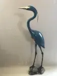 Heron in Lagoon 31"