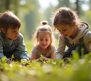 Kids in nature