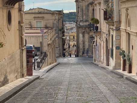 Auf nach Noto - und dazu Sonnenbrand und ein bisschen morgendlicher Verdruß