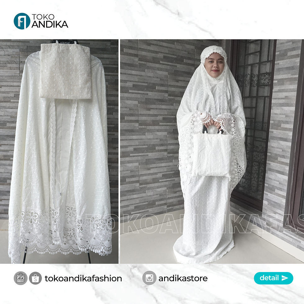 Thumbnail: Mukena Paris - Putih