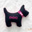 Miniaturbild: Hundekissen Pink/Herzen