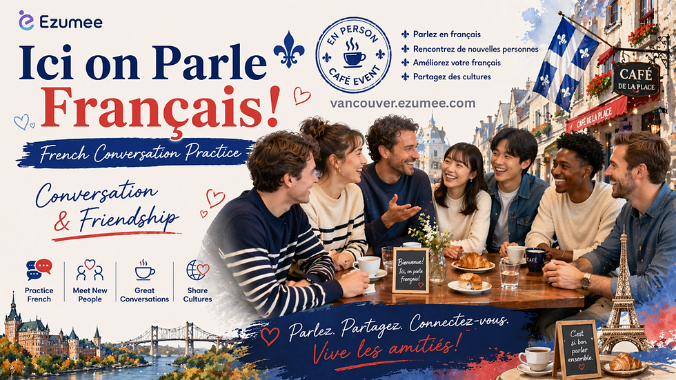 Ici, on Parle Français ⚜️🇫🇷☕ French PracticeConversation Cafe