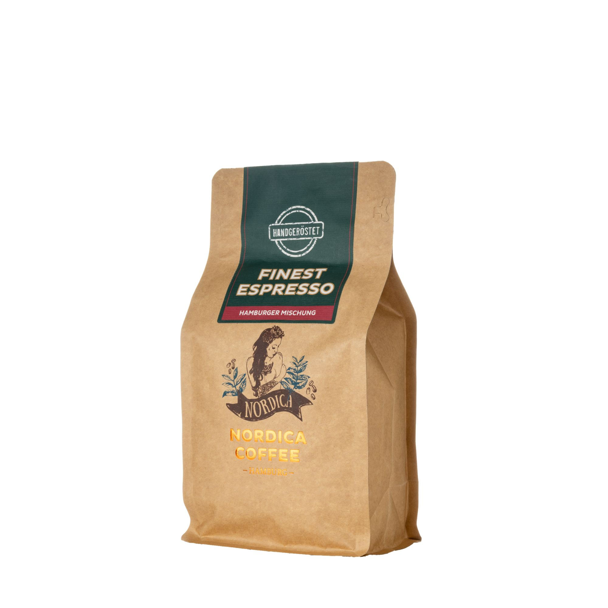 FINEST ESPRESSO HAMBURGER MISCHUNG BOHNE 500g
