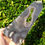 Thumbnail: Large Polished Agate Amethyst Slab / Tower - 568g - 23cm Tall