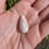 Thumbnail: Polished Flashy Scolecite Pendant / Charm - 3g - 3cm Longest Length