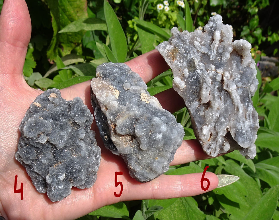 Thumbnail: Raw / Natural Black Sphalerite Specimens - 3 More Pieces To Choose From