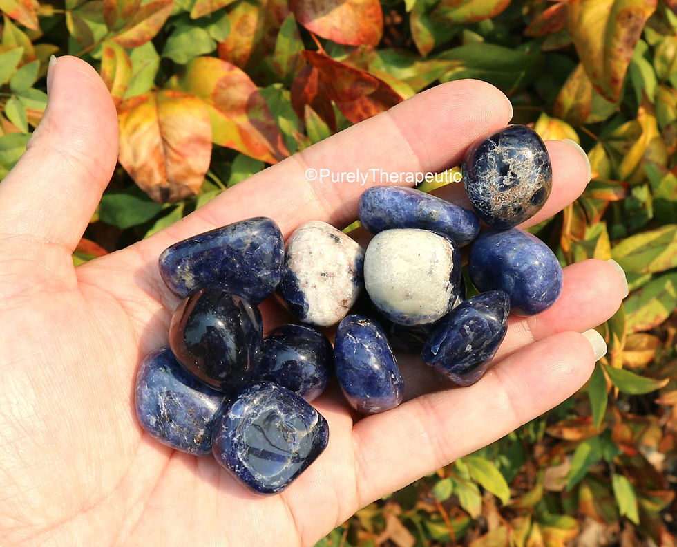 Sodalite Crystal Gemstone