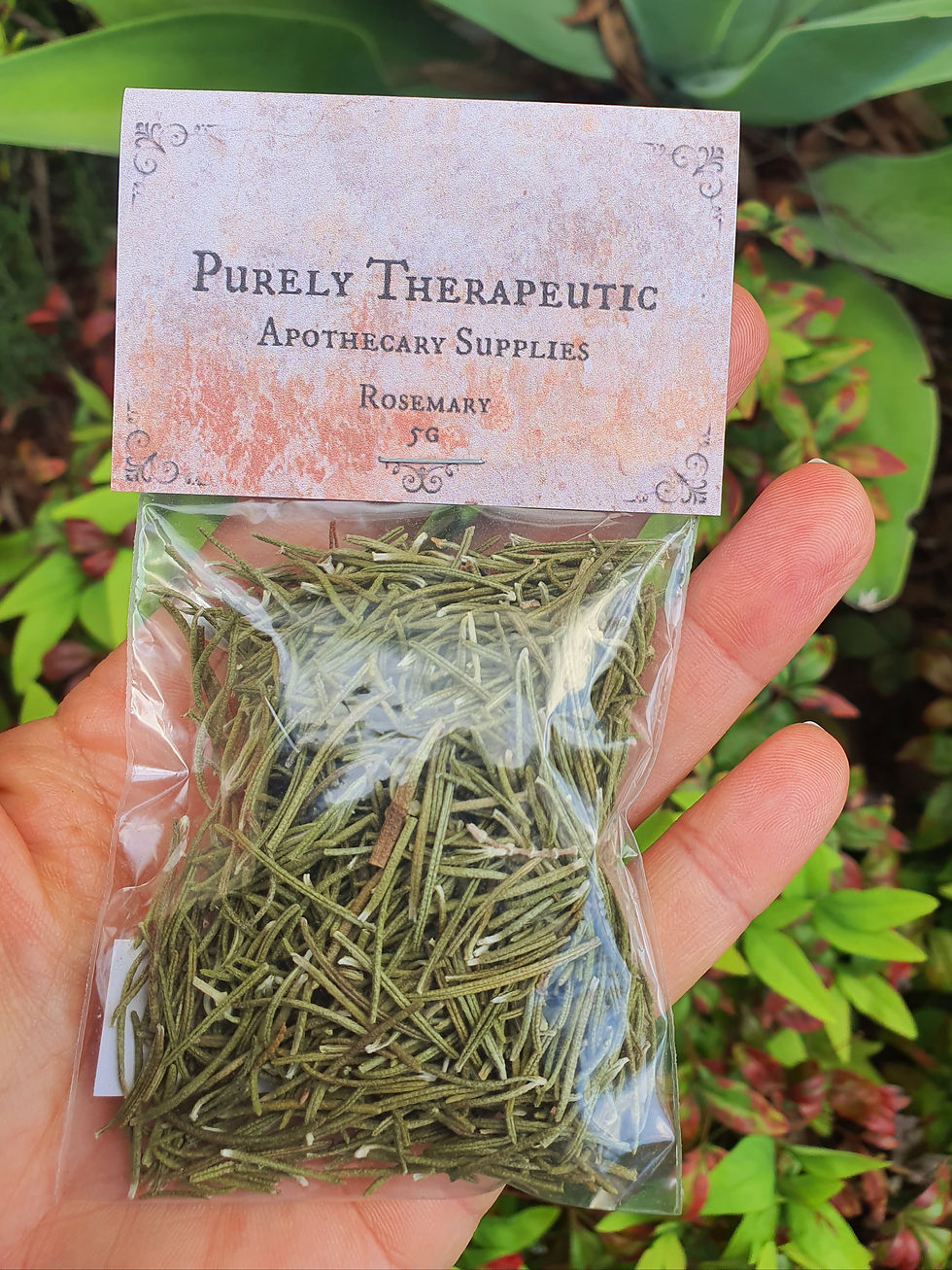 rosemary home grown herbs