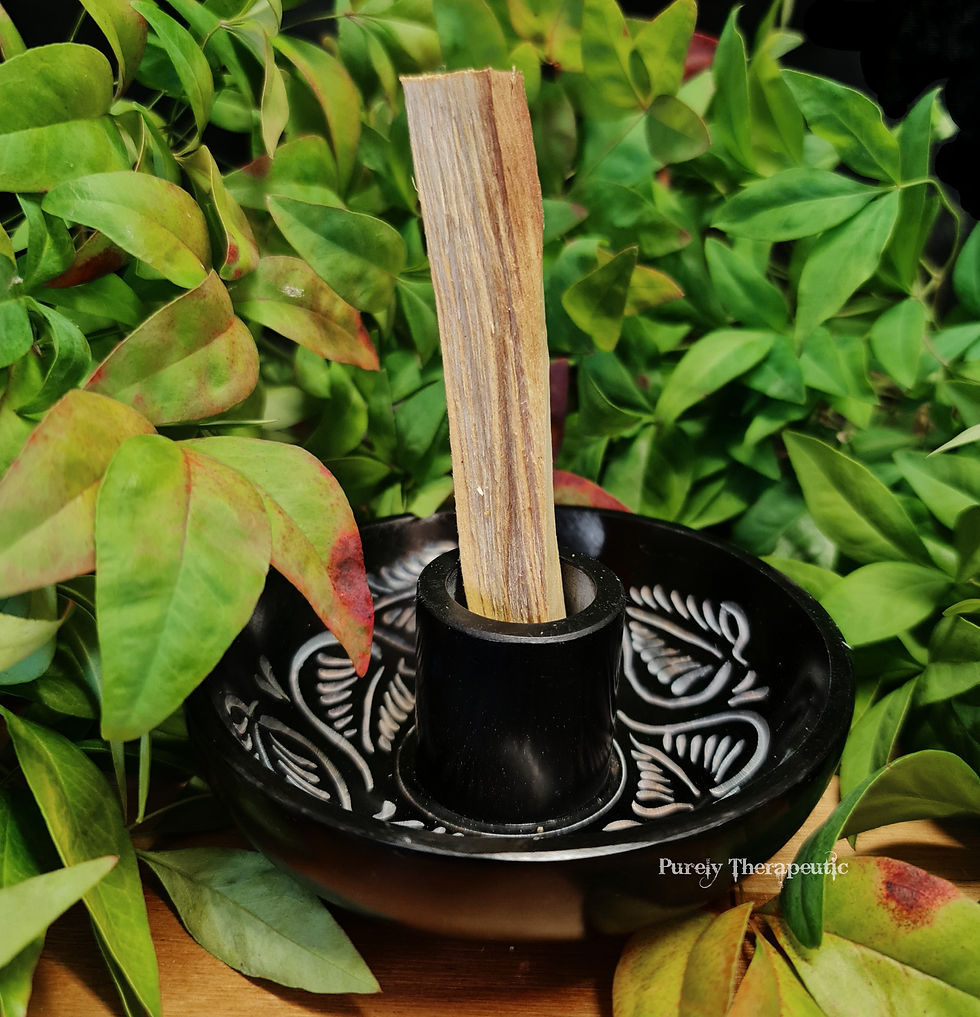 Thumbnail: Palo Santo in Soap Stone Holder