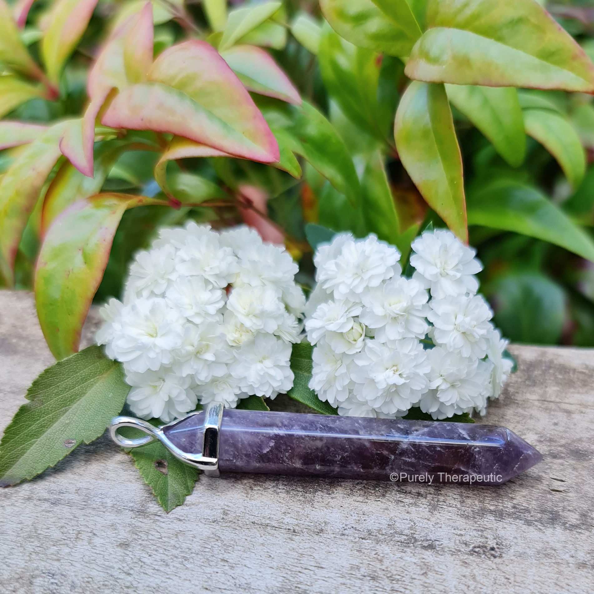 Amethyst Double Terminated Pendant