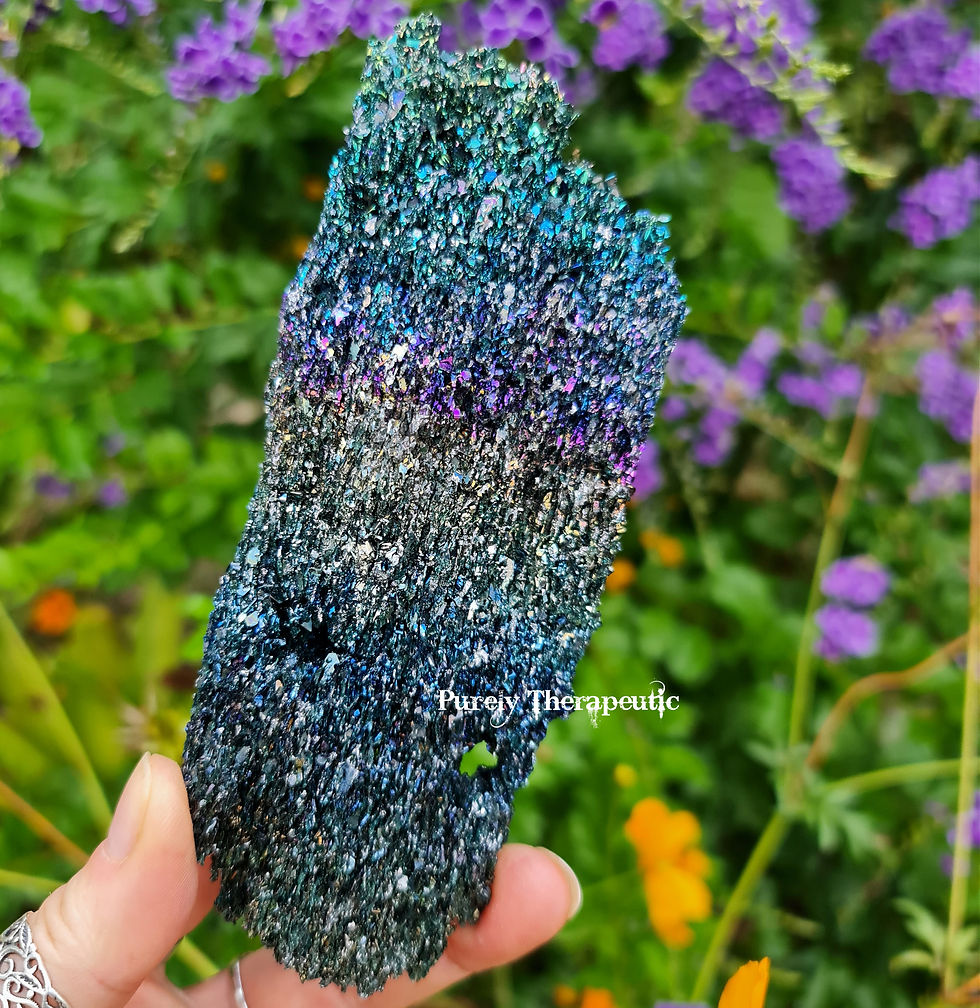 Rainbow Hematite Crystal Gemstone