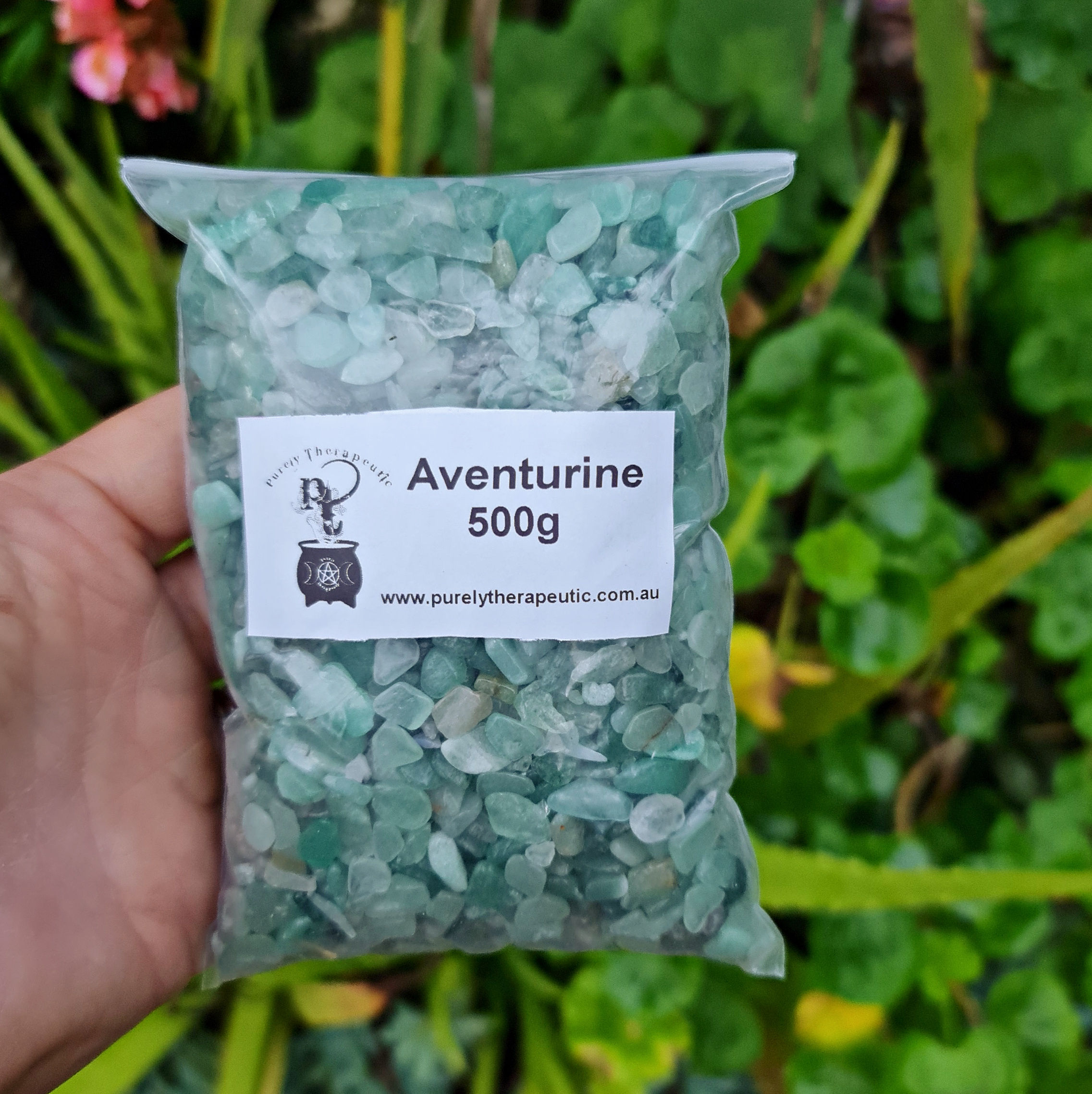 Green Aventurine Crystal Chips