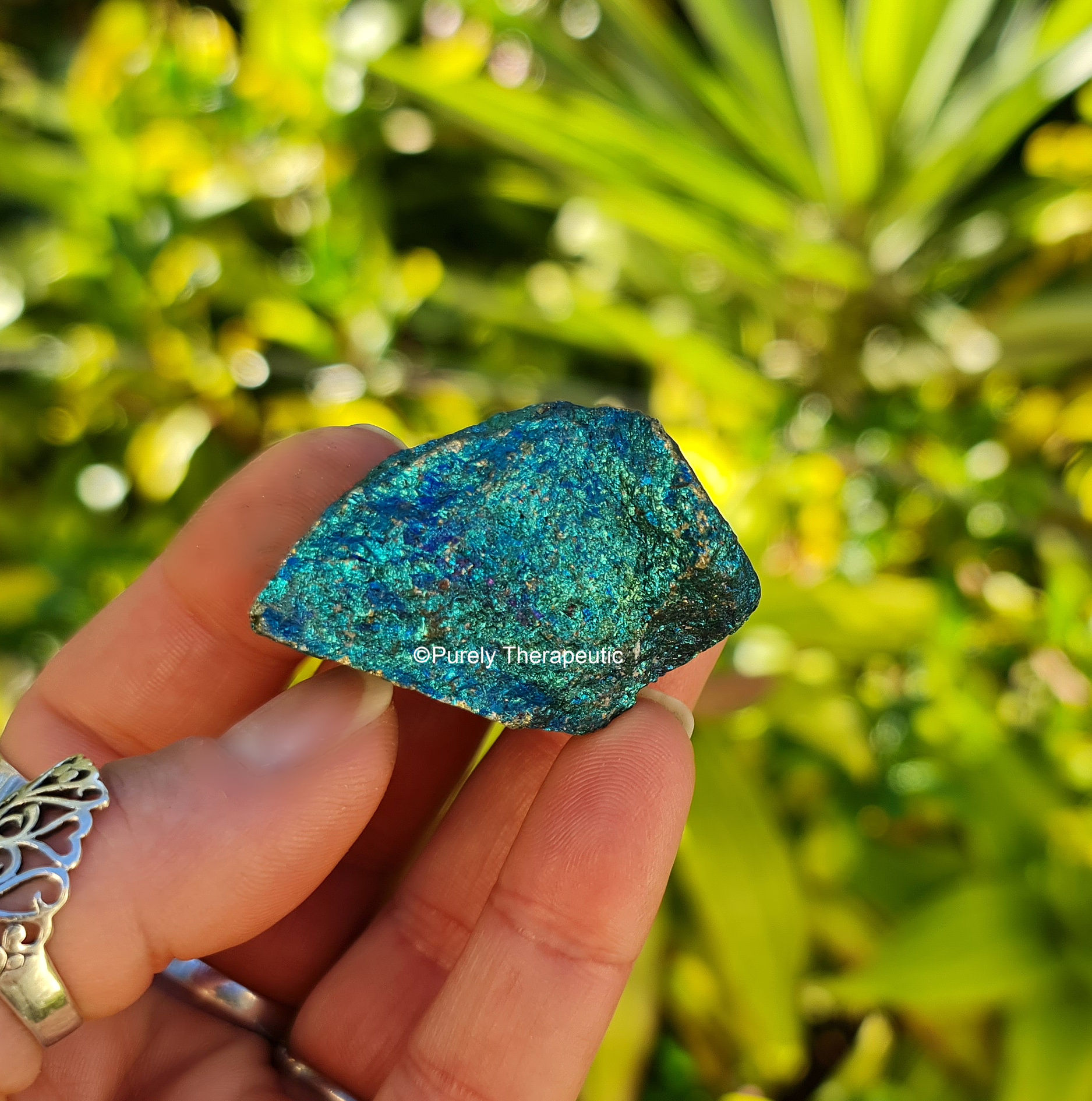 Peacock Ore Gemstone Crystal