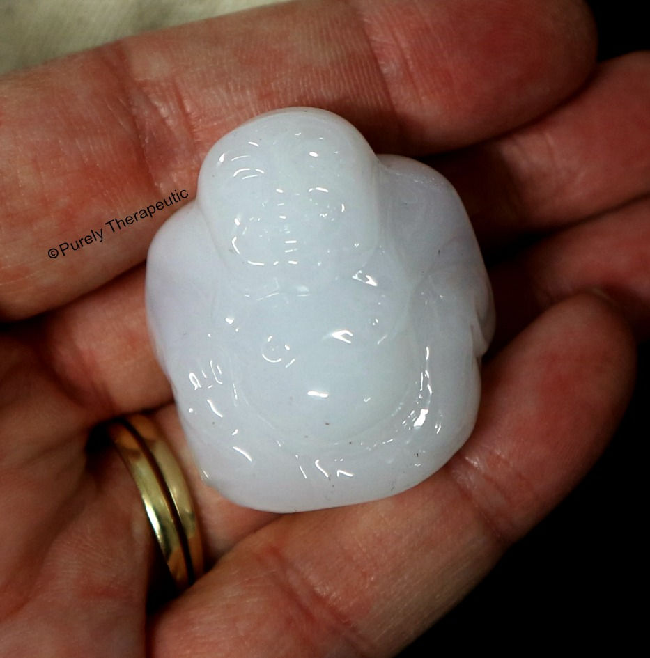 Thumbnail: Lucky Jade Buddha-White