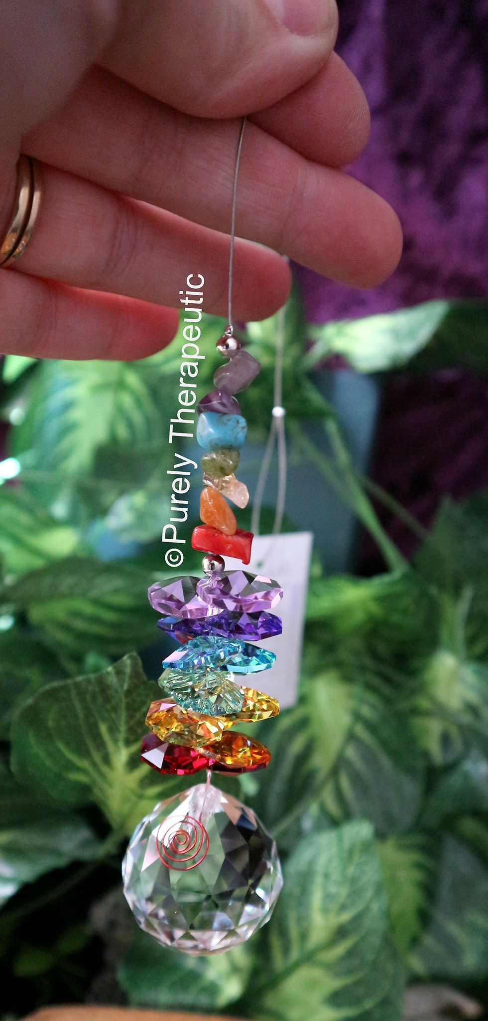 Chakra Energy Sun Catcher