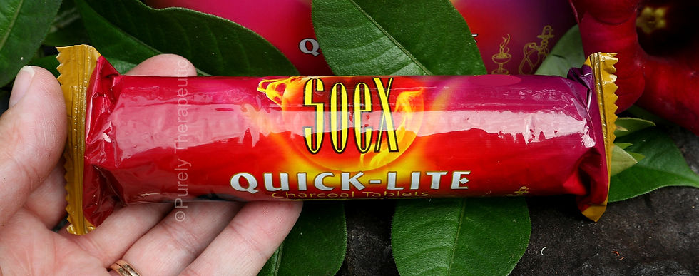 Soex Quick-Lite Charcoal Tablet disc