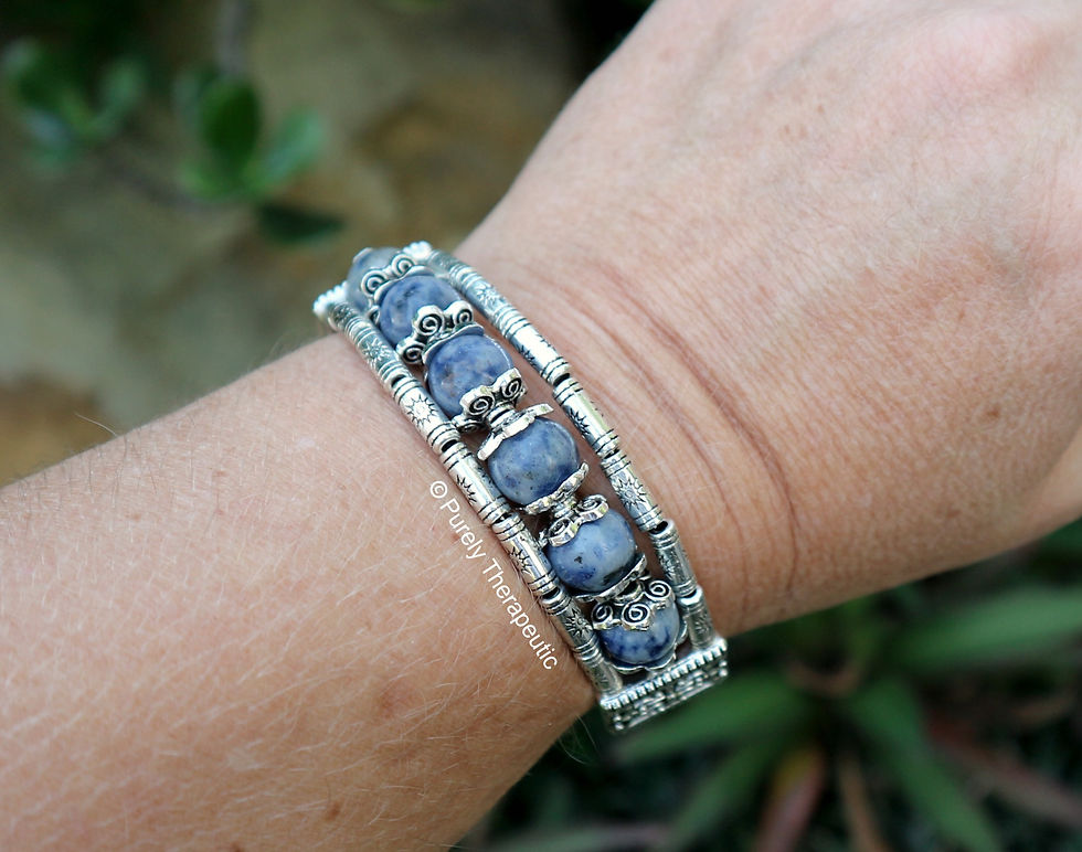 Thumbnail: Sodalite Gemstone Crystal Beads